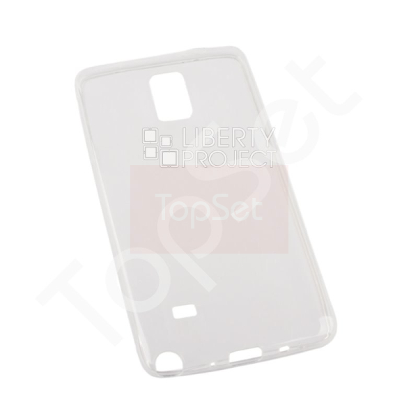 Силиконовый чехол "LP" Samsung Galaxy Note 4 TPU (прозрачный)