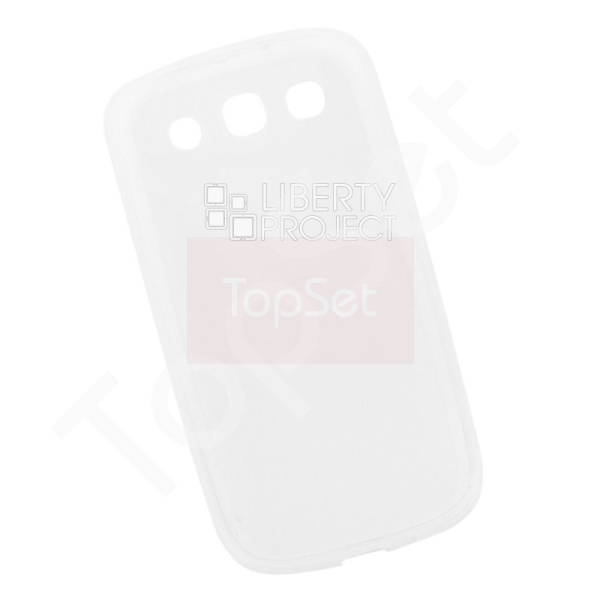 Силиконовый чехол "LP" Samsung Galaxy S3 TPU (прозрачный) европакет
