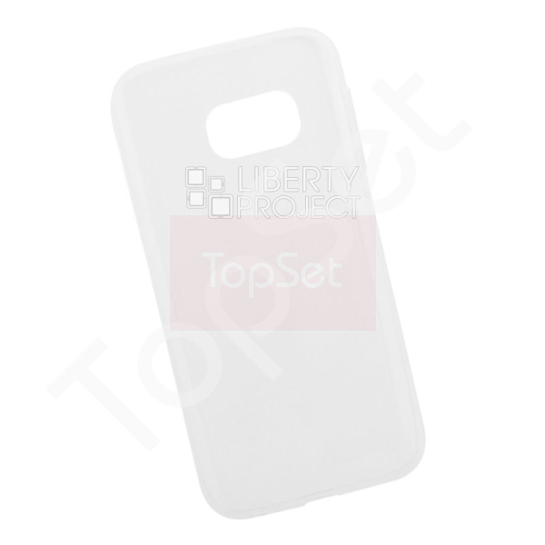 Силиконовый чехол "LP" Samsung Galaxy S7 TPU (прозрачный) европакет