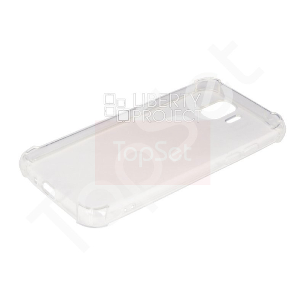 Силиконовый чехол "LP" Samsung J2 SM-J250 ударопрочный TPU Armor Case (прозрачный) европакет