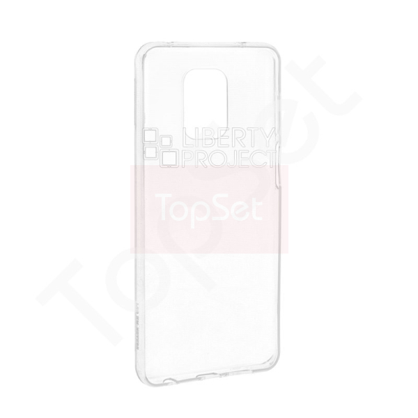 Силиконовый чехол "LP" Xiaomi Redmi Note 9S/Note 9 Pro/Note 9 Pro Max TPU (прозрачный/коробка)