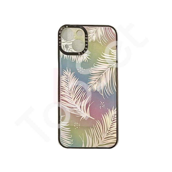 Чехол силиконовый IDEA SKIN iPhone 13 (цвет 3) Перышки