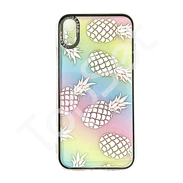 Чехол силиконовый IDEA SKIN iPhone Xr (цвет 1) Ананасы