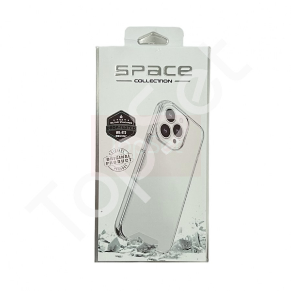 Чехол силиконовый Space Case iPhone 13 Pro (закрыта камера и низ)