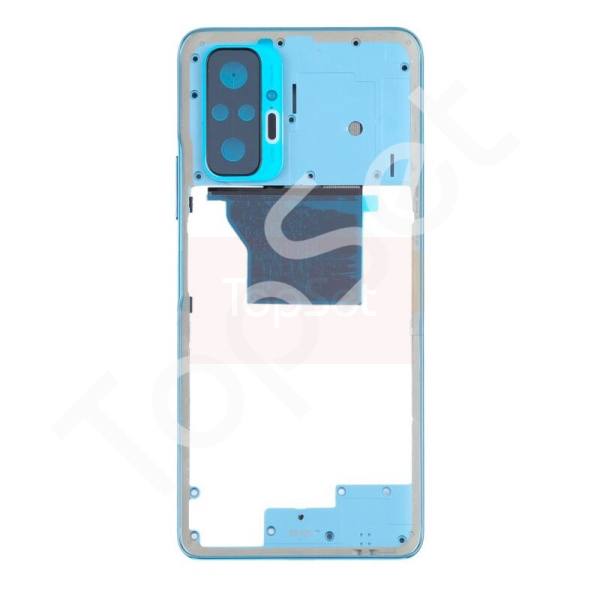 Средняя часть Xiaomi Redmi Note 10 Pro 4G (M2101K6G) Голубой