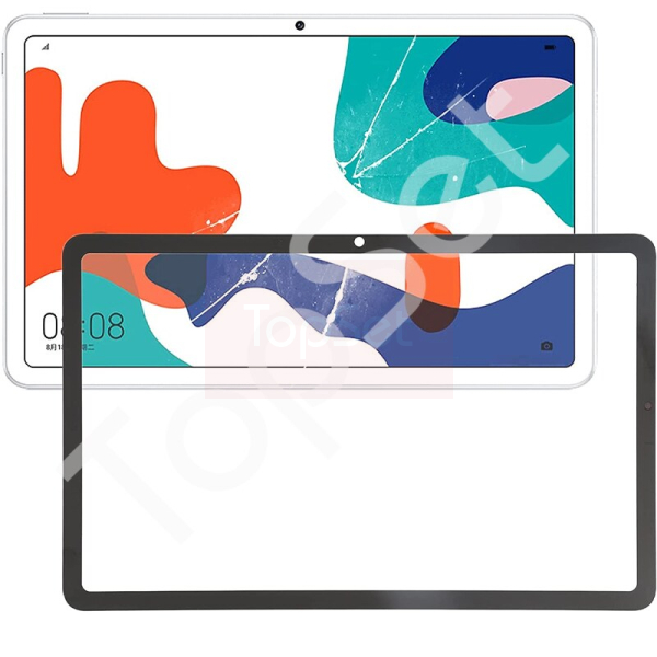 Стекло (переклей) Huawei MatePad 10.4 BAH3-W09 Белое