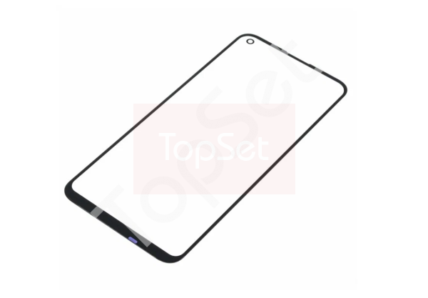 Стекло (переклей) Huawei P40 Lite E/Honor 9C/Y7p 2020 (ART-L28/ART-L29) Черный