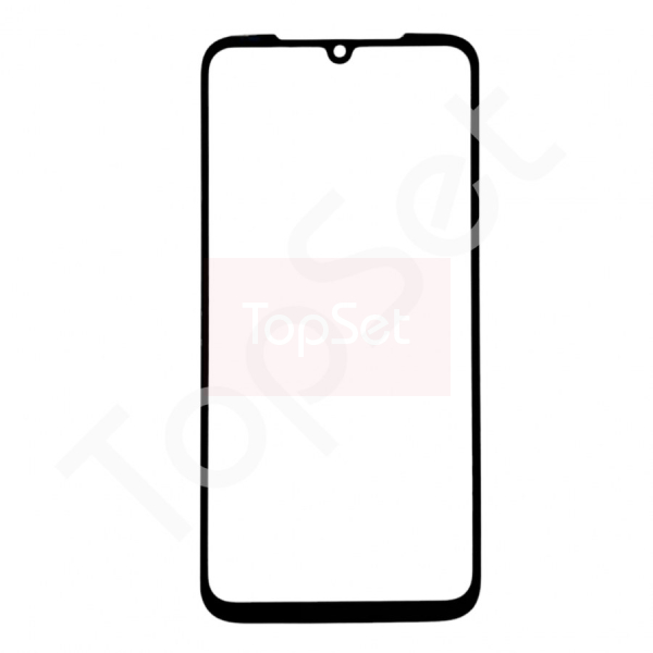 Стекло (переклей) Motorola Moto G8 Plus/G8Plus/G8+ Черный