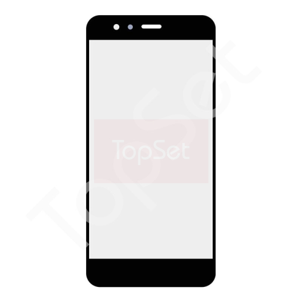 Стекло (переклей) + OCA Huawei P10 Lite/Nova Lite (WAS-LX1) Черный