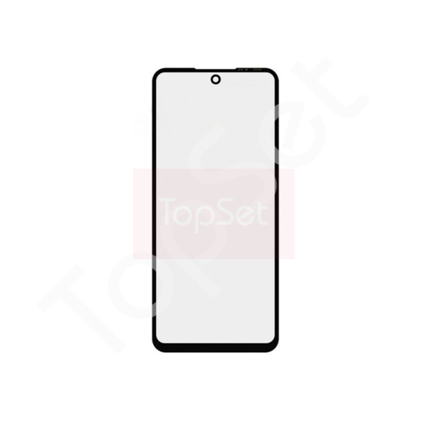 Стекло (переклей) + OCA Infinix Hot 11S NFC Черный