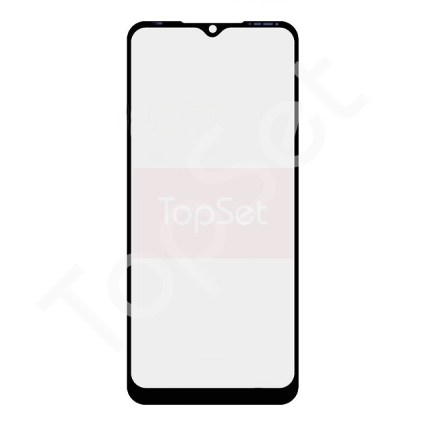 Стекло (переклей) + OCA Infinix Hot Smart 6 Черный