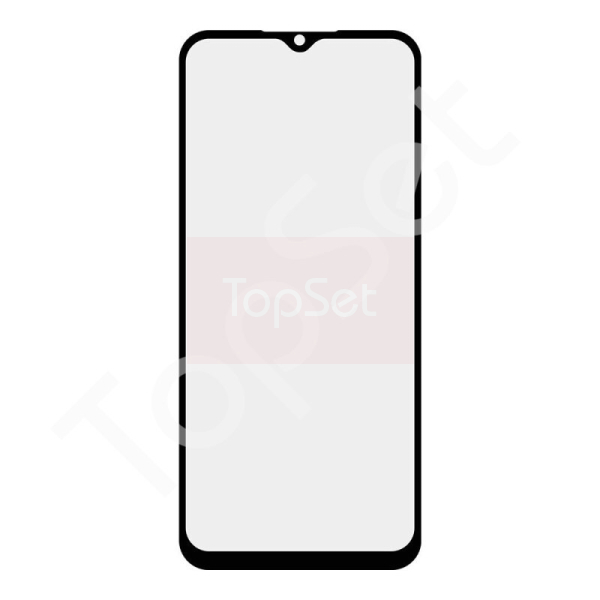 Стекло (переклей) + OCA OPPO A57s Черный