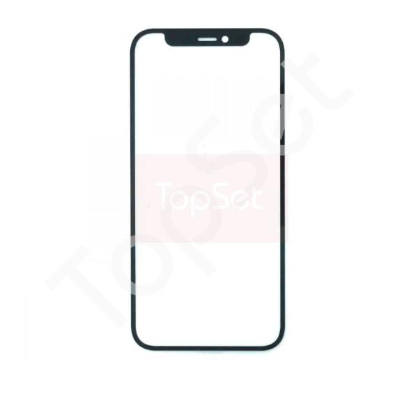 Стекло (переклей) + OCA пленка iPhone 12 mini/12mini Черный Стекло (переклей) + OCA пленка iPhone 12 mini/12mini Черный
