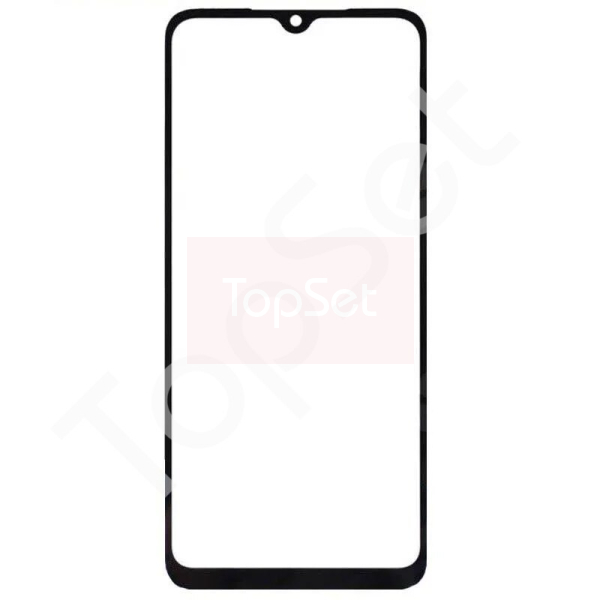 Стекло (переклей) + OCA Realme C25Y Черный