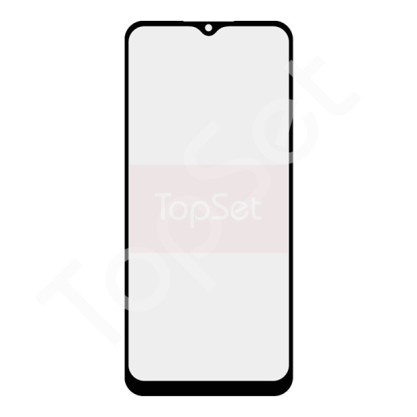Стекло (переклей) + OCA Realme C35 Черный