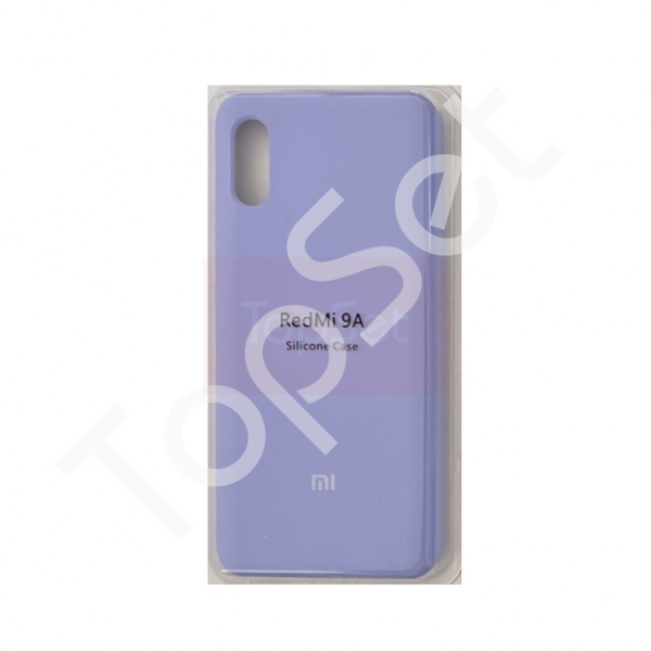 Чехол силиконовый Silicone Case Xiaomi Redmi 9A (цвет 13) Фиалковый