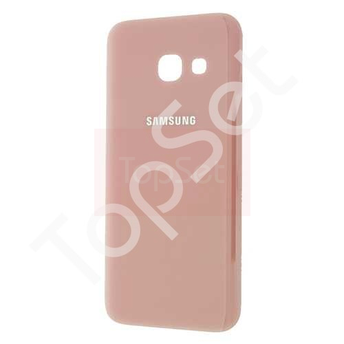 Задняя крышка Samsung A320F (A3 2017) Розовый