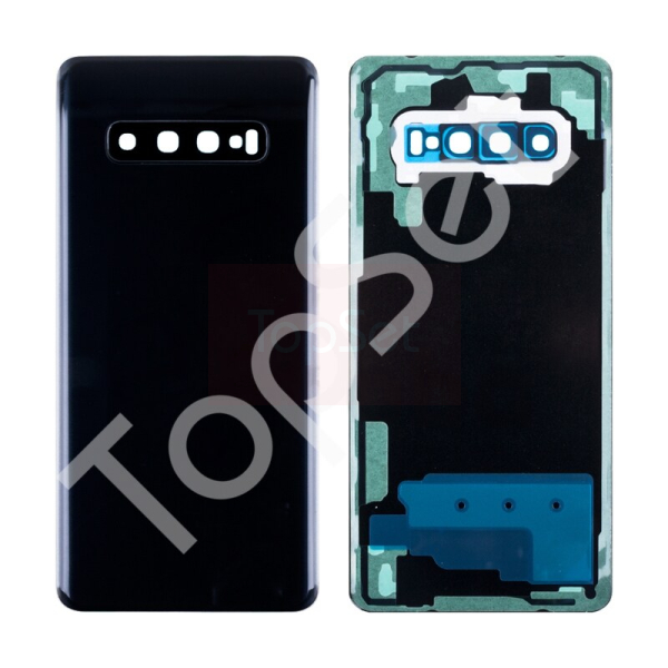 Задняя крышка Samsung G975F (S10 Plus/S10Plus/S10+) Черный - ПРЕМИУМ