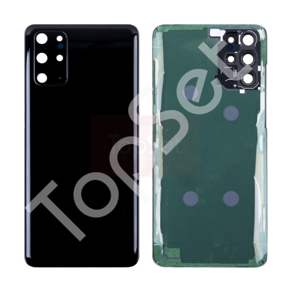 Задняя крышка Samsung G985F (S20 Plus/S20Plus/S20+) Черный - ПРЕМИУМ Задняя крышка Samsung G985F (S20 Plus/S20Plus/S20+) Черный - ПРЕМИУМ
