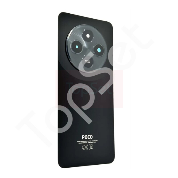 Задняя крышка Xiaomi Poco C75 (2410FPCC5G) Черный - ПРЕМИУМ Задняя крышка Xiaomi Poco C75 (2410FPCC5G) Черный - ПРЕМИУМ