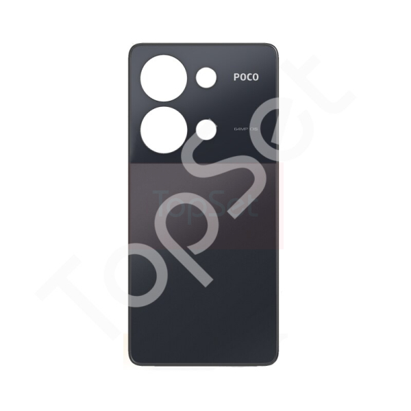 Задняя крышка Xiaomi Poco M6 Pro 4G (2312FPCA6G) Черный Задняя крышка Xiaomi Poco M6 Pro 4G (2312FPCA6G) Черный