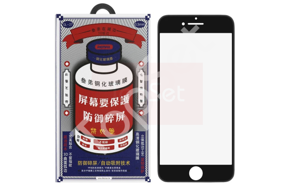 Защитное стекло Remax Medicine Glass GL-27 iPhone 7/7G/8/8G/SE (2020)/SE (2022) Черное